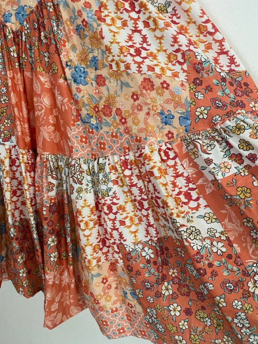 NWT Simply Southern Women's Floral Patchwork Dress Cottage Size S - Picture 5 of 7